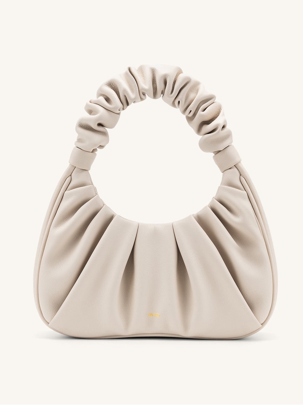 JW PEI Gabbi Ruched Hobo Handbag - Ivory- MSRP $99- NWOT